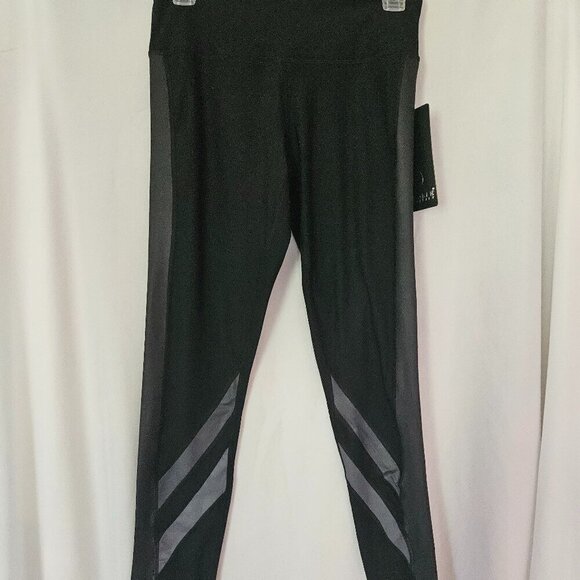 90 Degree By Reflex Black Yoga Stretch Legging Workout Athletic Pants S NWT - Picture 1 of 12